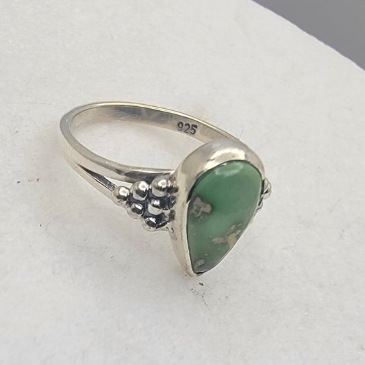 Size 5 Sonoran Mountain Turquoise Sterling Silver Ring