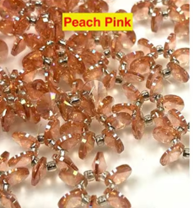 42 Pieces Lot Crystal Beads, 8mm Heishi Disc Shape Crystal Faceted Beads, Faceted Crystal Glass Beads, Finding Beads For Jewelry Making Color: Iridescent