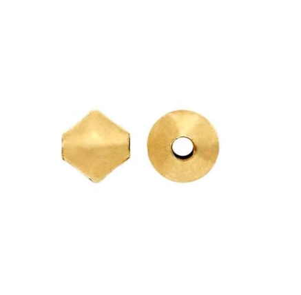 Bead 14/20GF 3.3mm Double Cone 0.042"